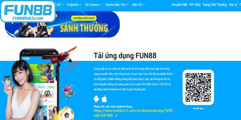 Lấy link vào FUN88 mới nhất nhanh không bị chặn
